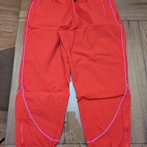 Women's Fabletics Relay Track Pant Red Size XL